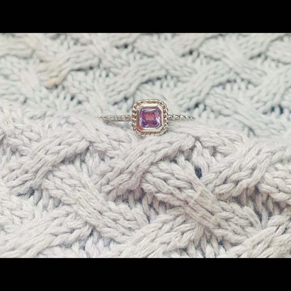 Judith Ripka Amethyst Ring - Picture 5 of 14